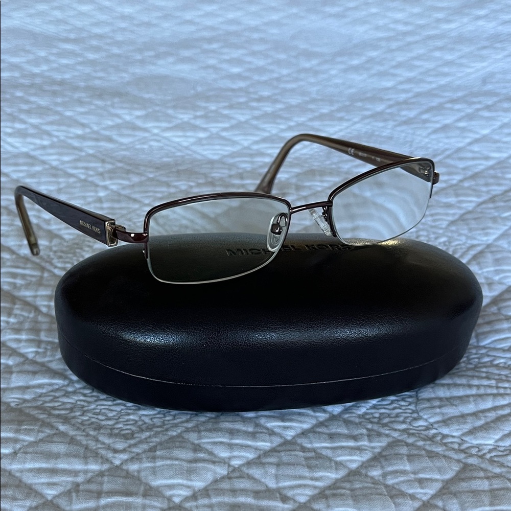 Michael Kors Brown Frame/ Glasses with Case